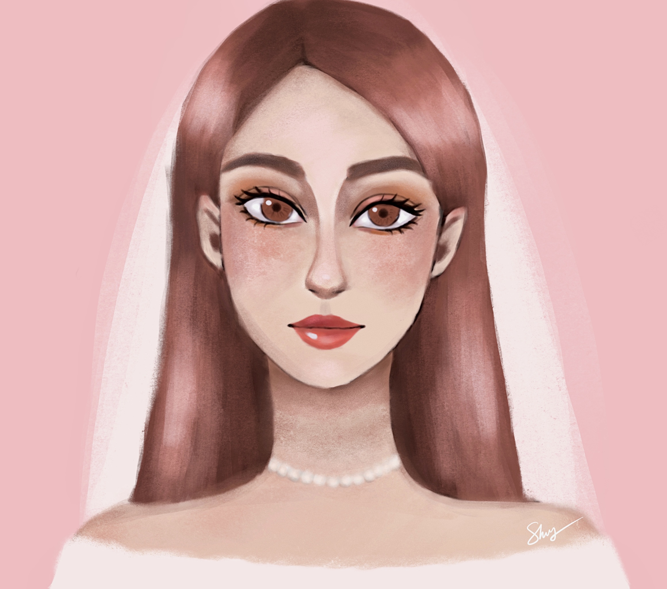Digital portrait study