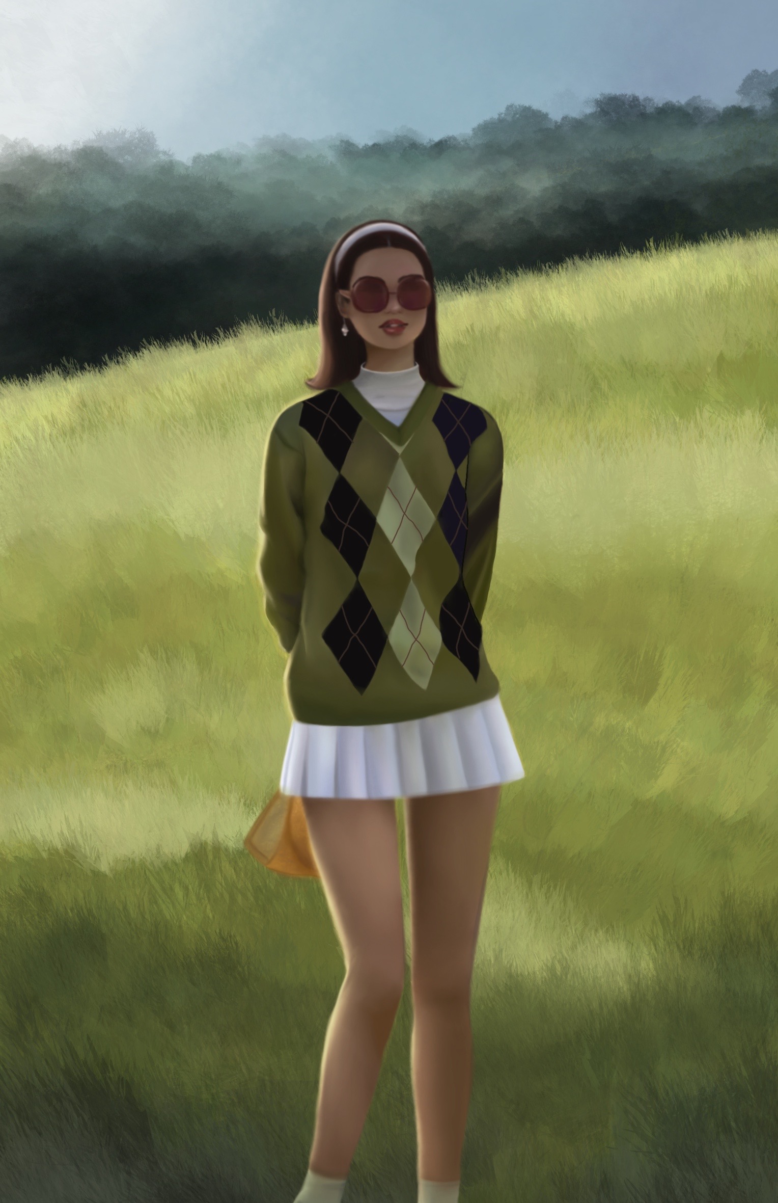 Digital portrait study