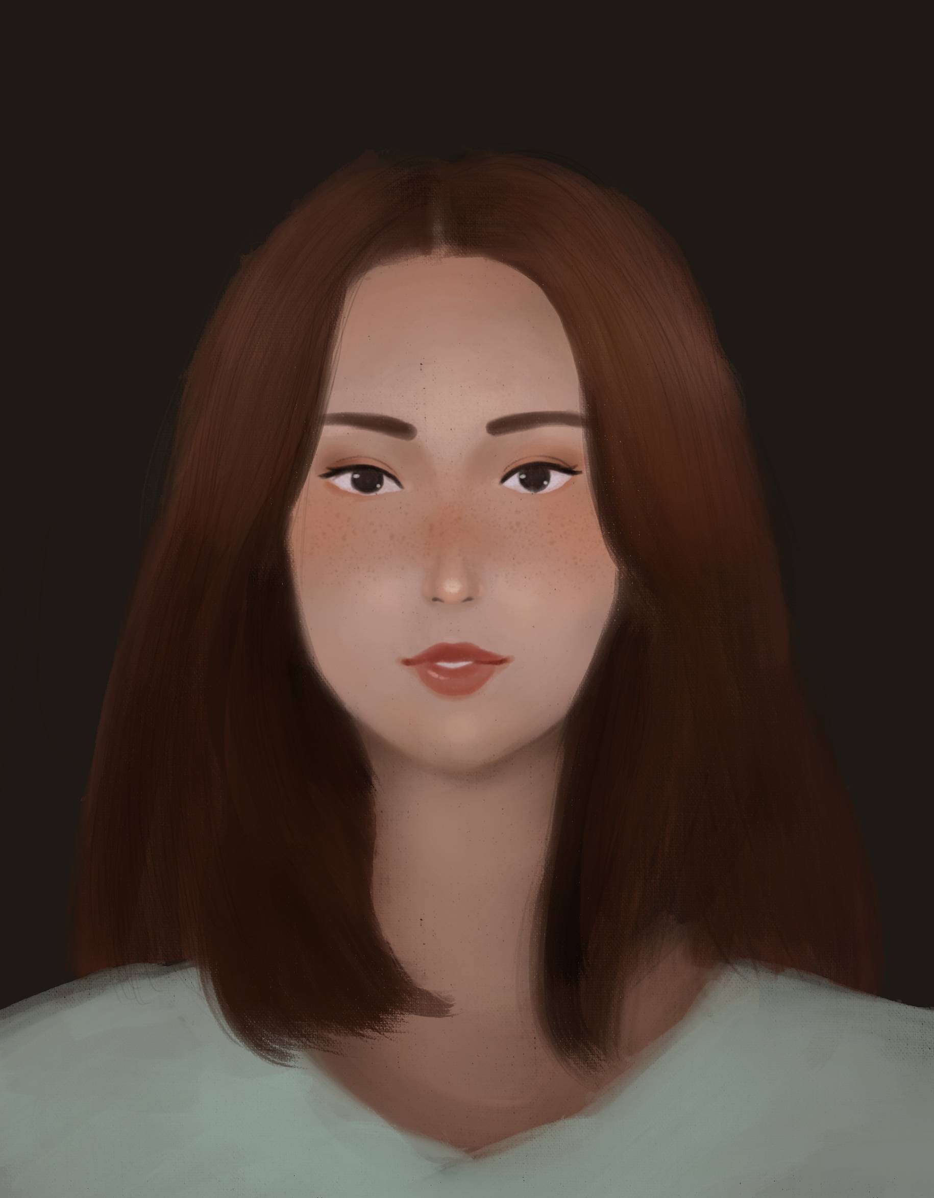 Digital portrait study